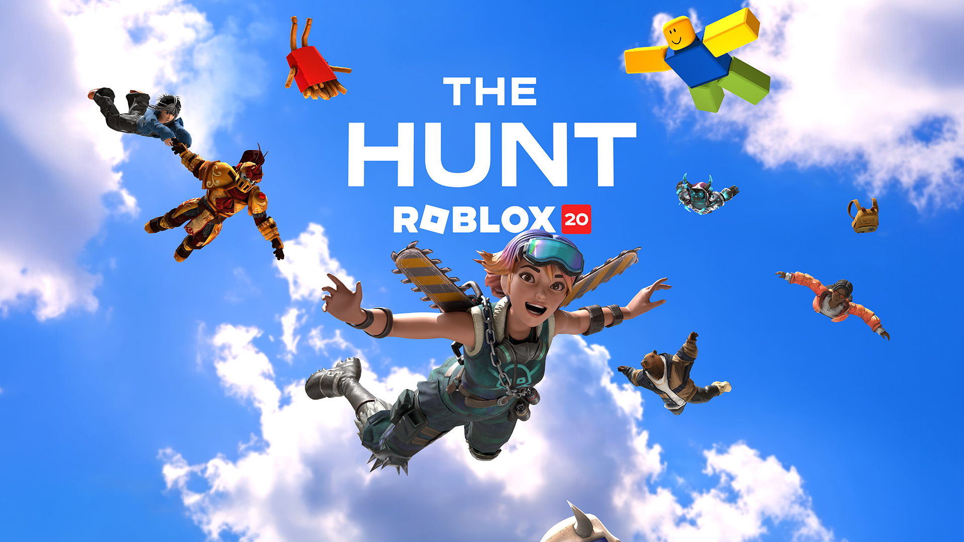 Official Roblox 20 event hub imagery
