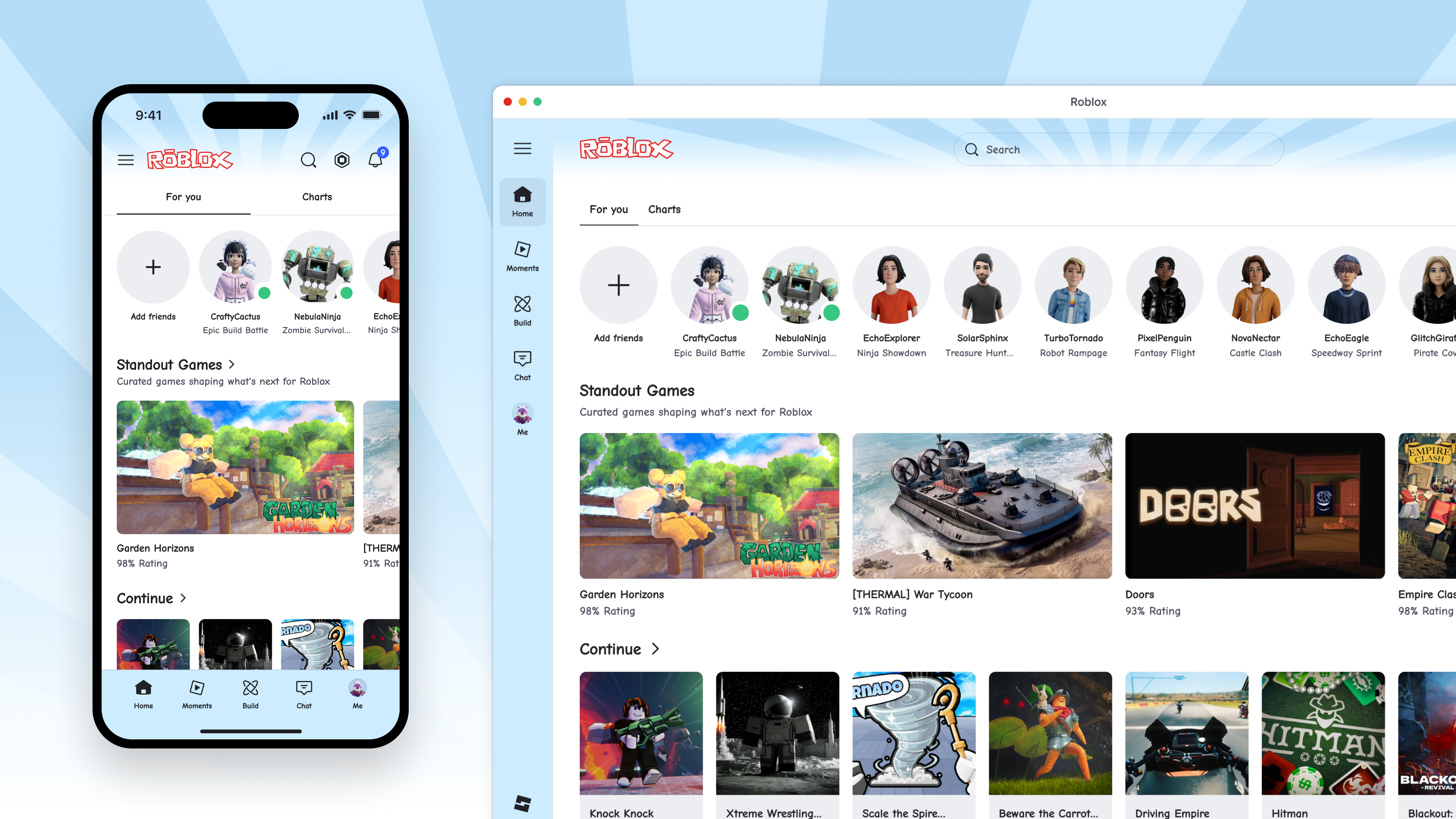Official Roblox Classic theme anniversary artwork